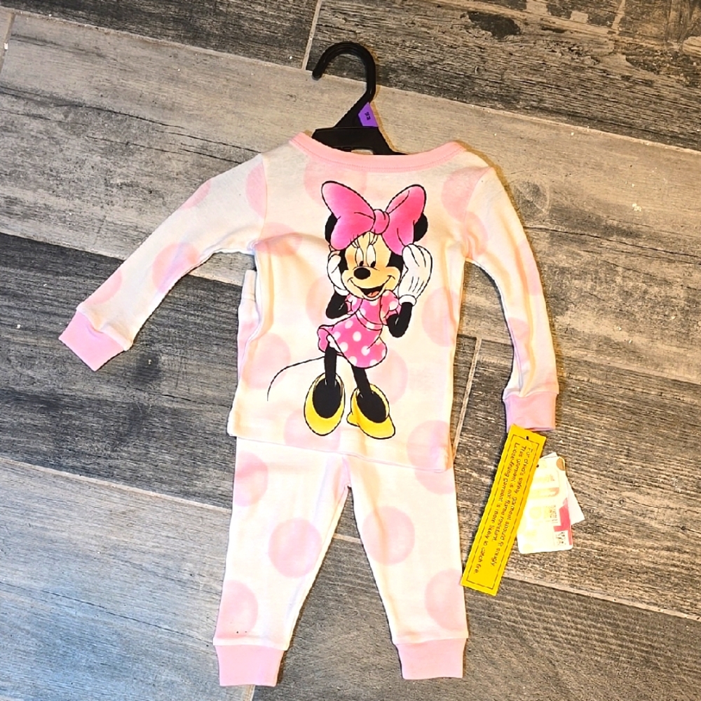 Disney Minnie Mouse Pink Kids Pajamas